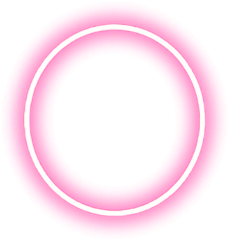 Pink Glowing Ring Effect