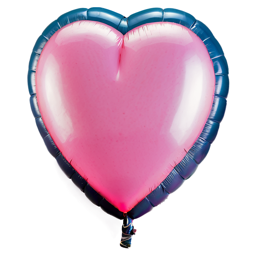 Pink Heart Balloon Png Enk