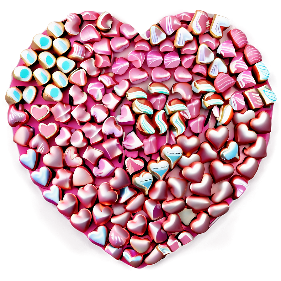 Pink Heart Candy Png Kel