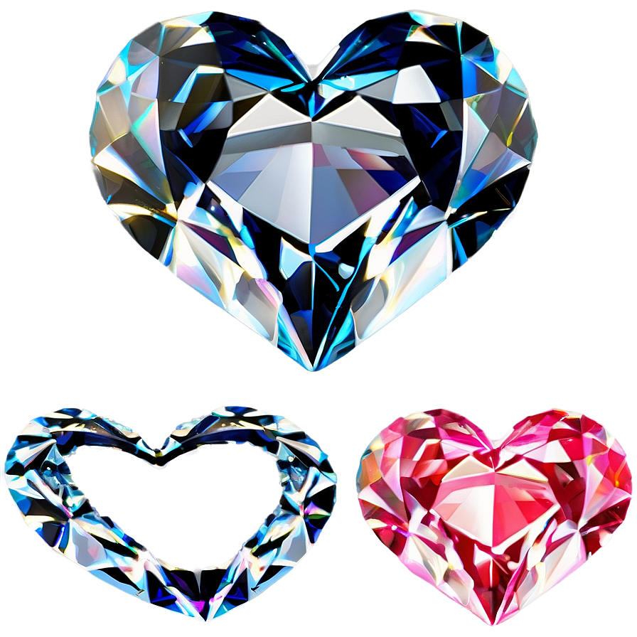 Pink Heart Diamond D