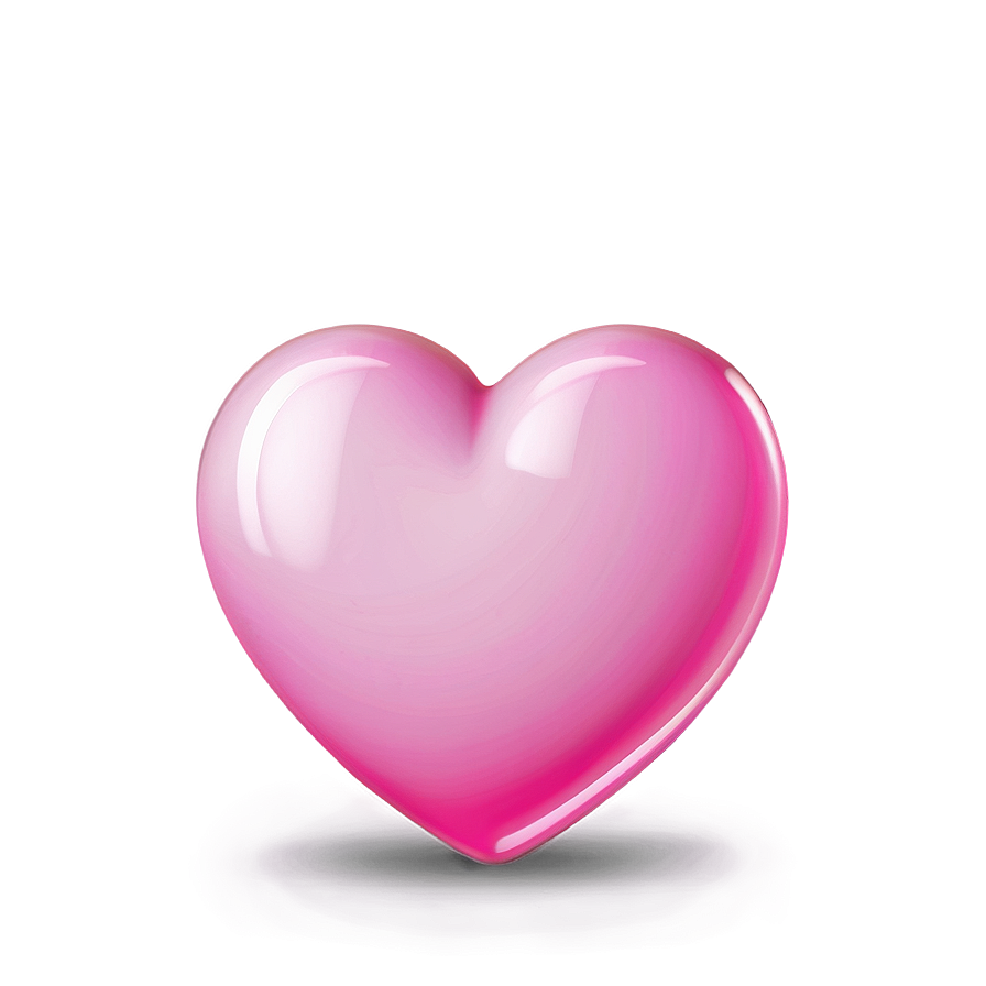 Pink Heart Emoji Background Png 06262024