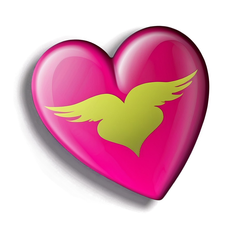 Pink Heart Emoji Design Png 94