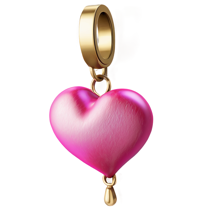 Pink Heart Emoji For Valentine Png 06262024