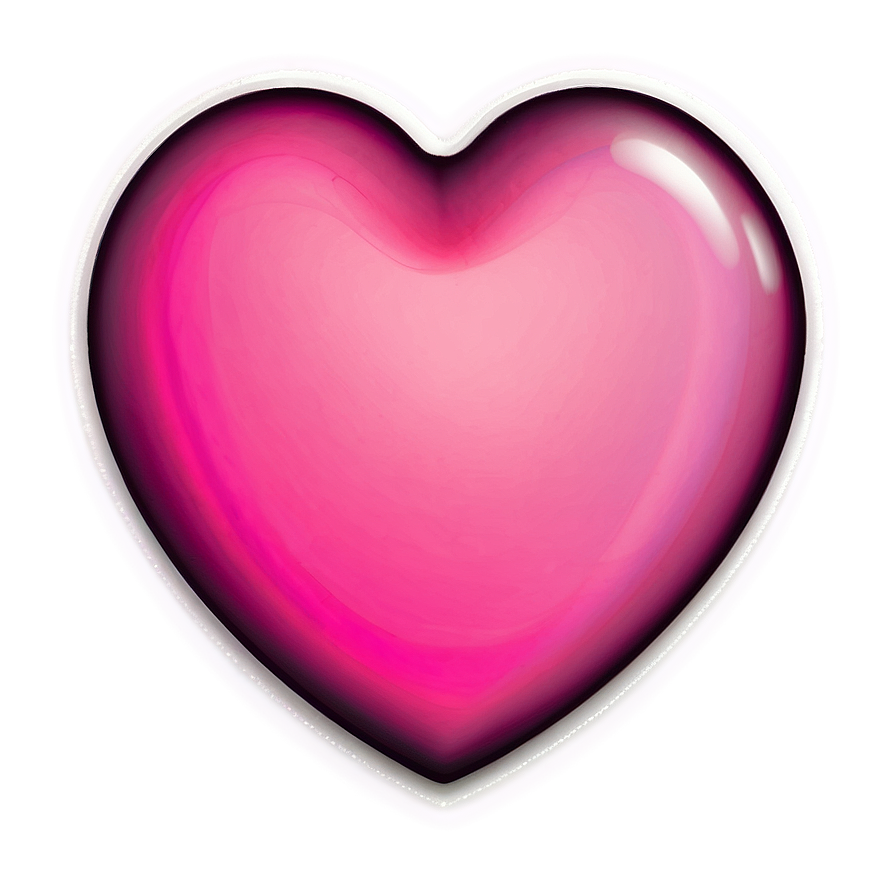 Pink Heart Emoji Icon Png Ngm64