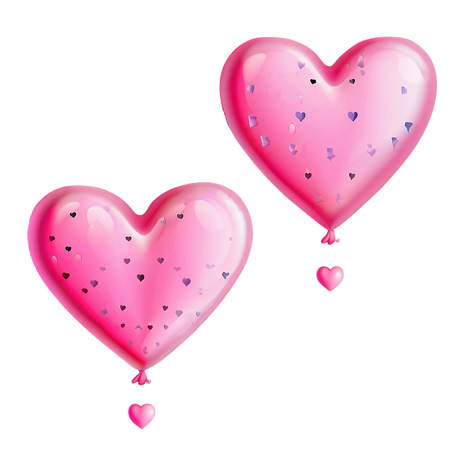 Pink Heart Emoji In Love Png 27