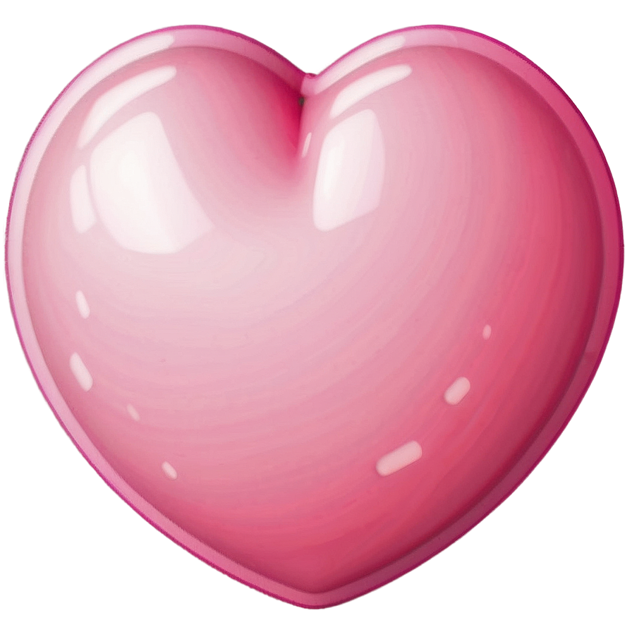 Pink Heart Emoji In Love Png Fpf48