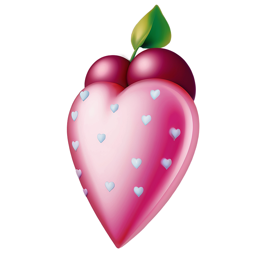 Pink Heart Emoji Png 05232024