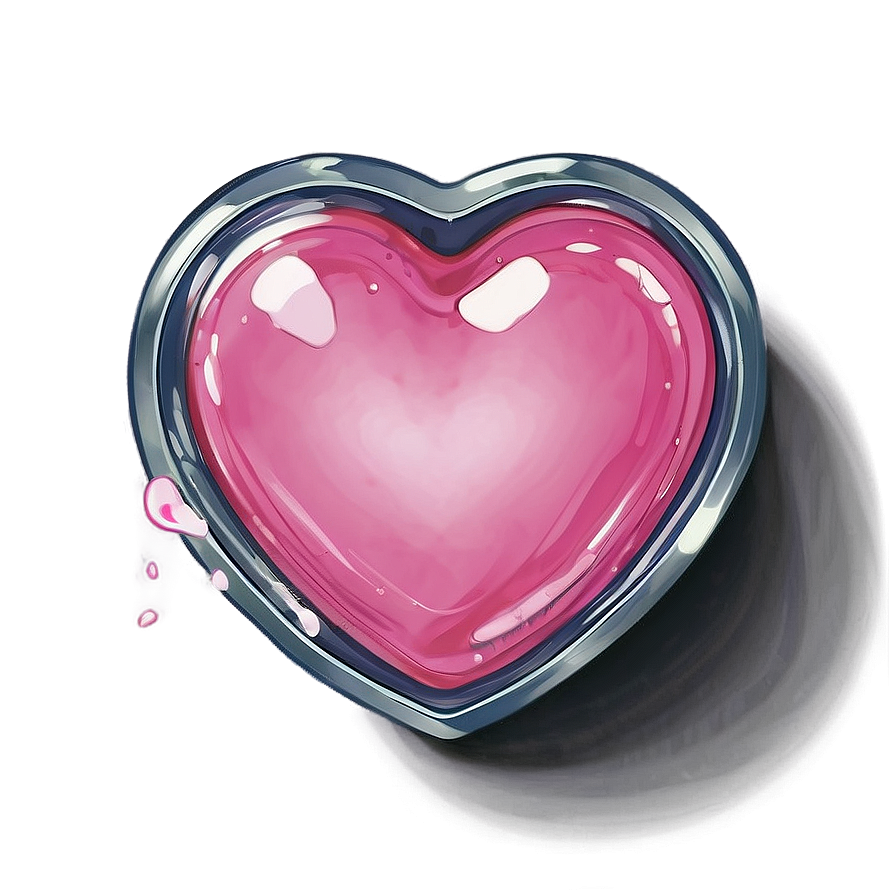 Pink Heart In A Jar Png Wrx45