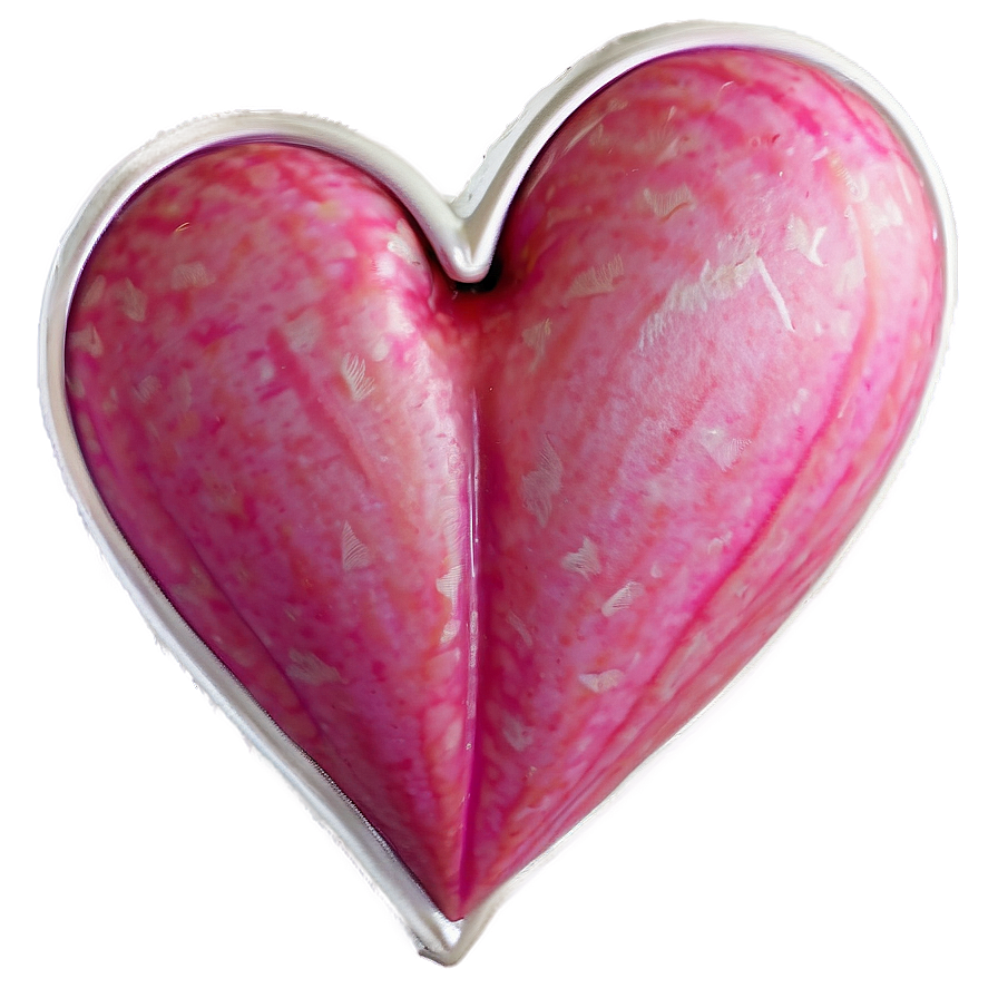 Pink Heart Overlay Png Myr