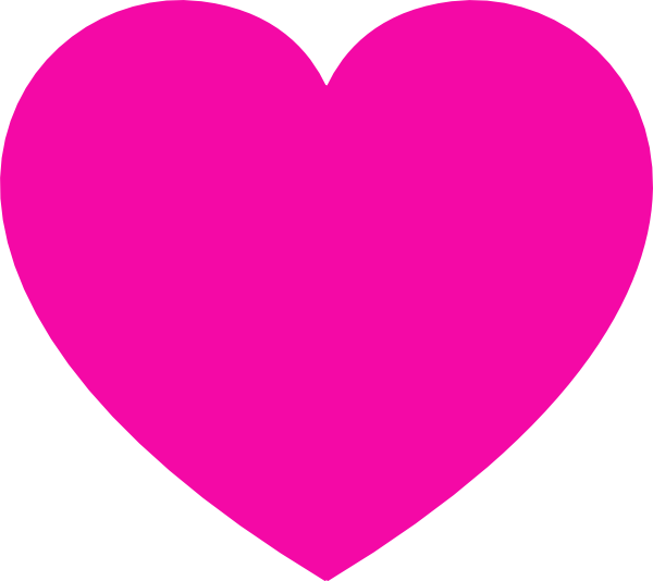 Pink Heart Transparent Background