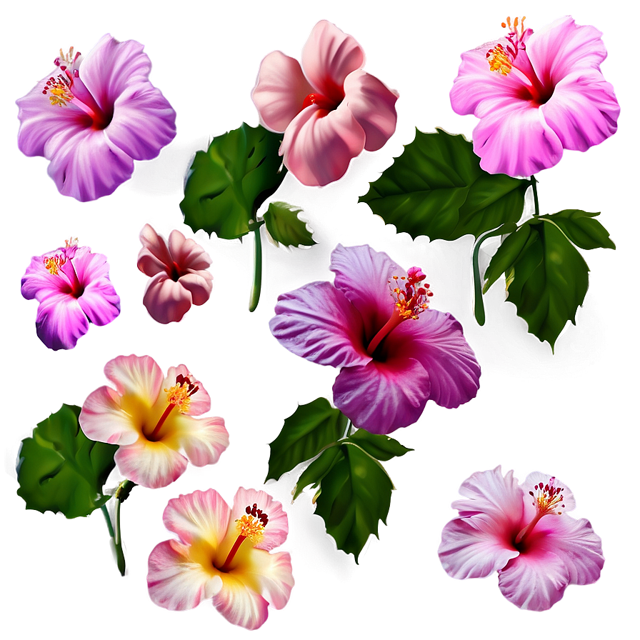 Pink Hibiscus Png Wlx