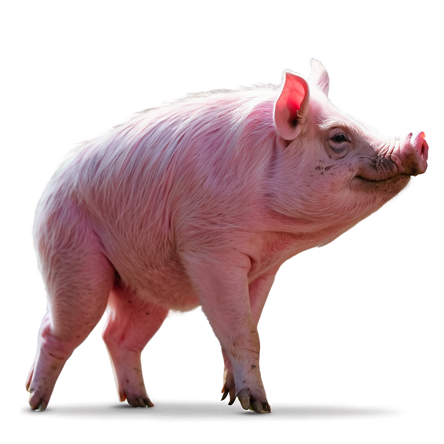 Pink Hog Png Mmf