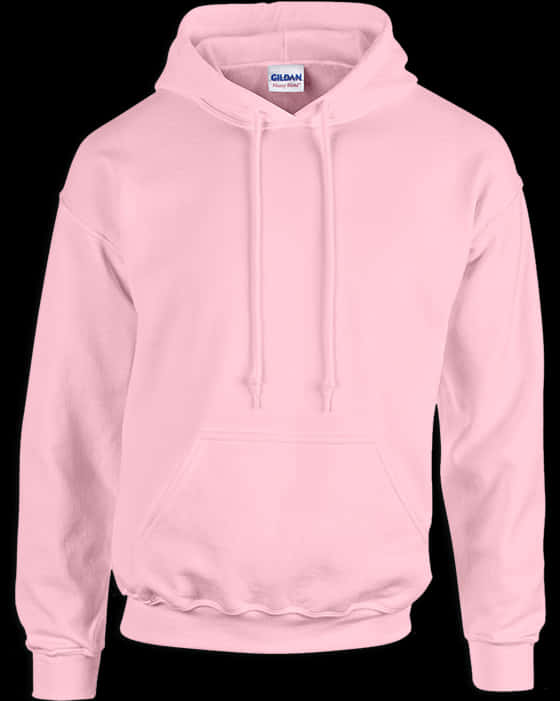 Pink Hoodie Blank Gildan Brand