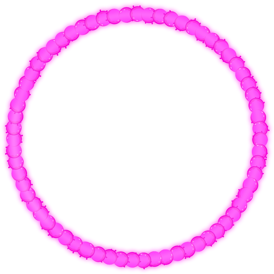 Pink Inflatable Ring Graphic