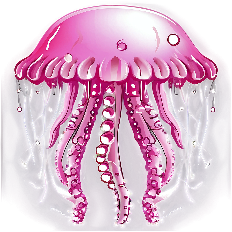 Pink Jellyfish Png 12