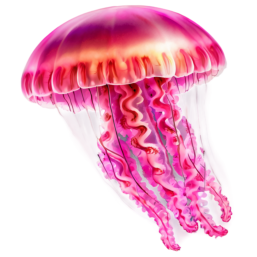 Pink Jellyfish Png Xdc82