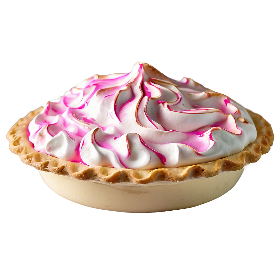 Pink Lemonade Meringue Pie Png Wvp