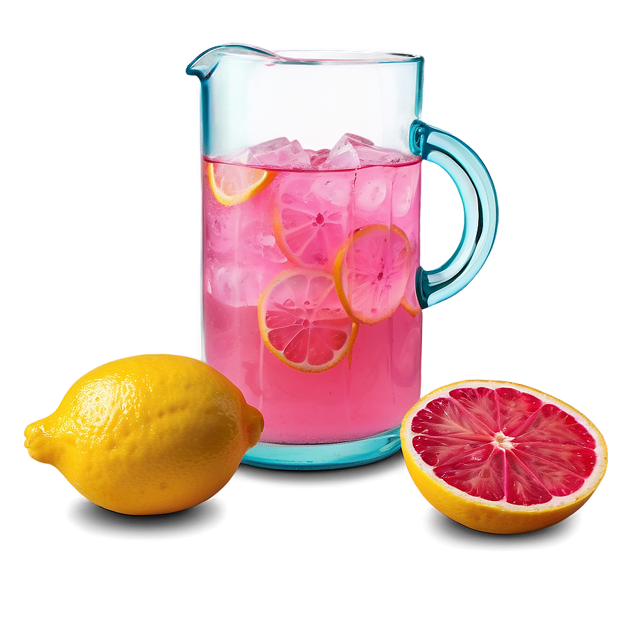 Pink Lemonade With Real Lemons Png Uho