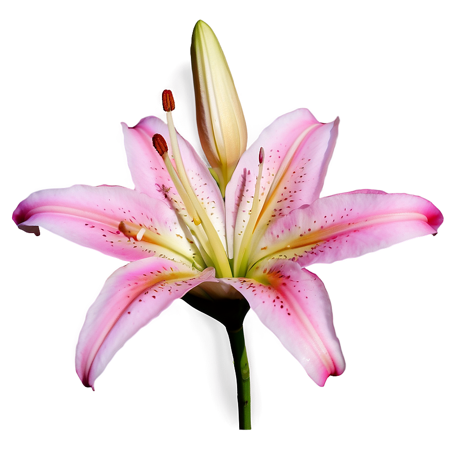 Pink Lily Flower Png Ths85