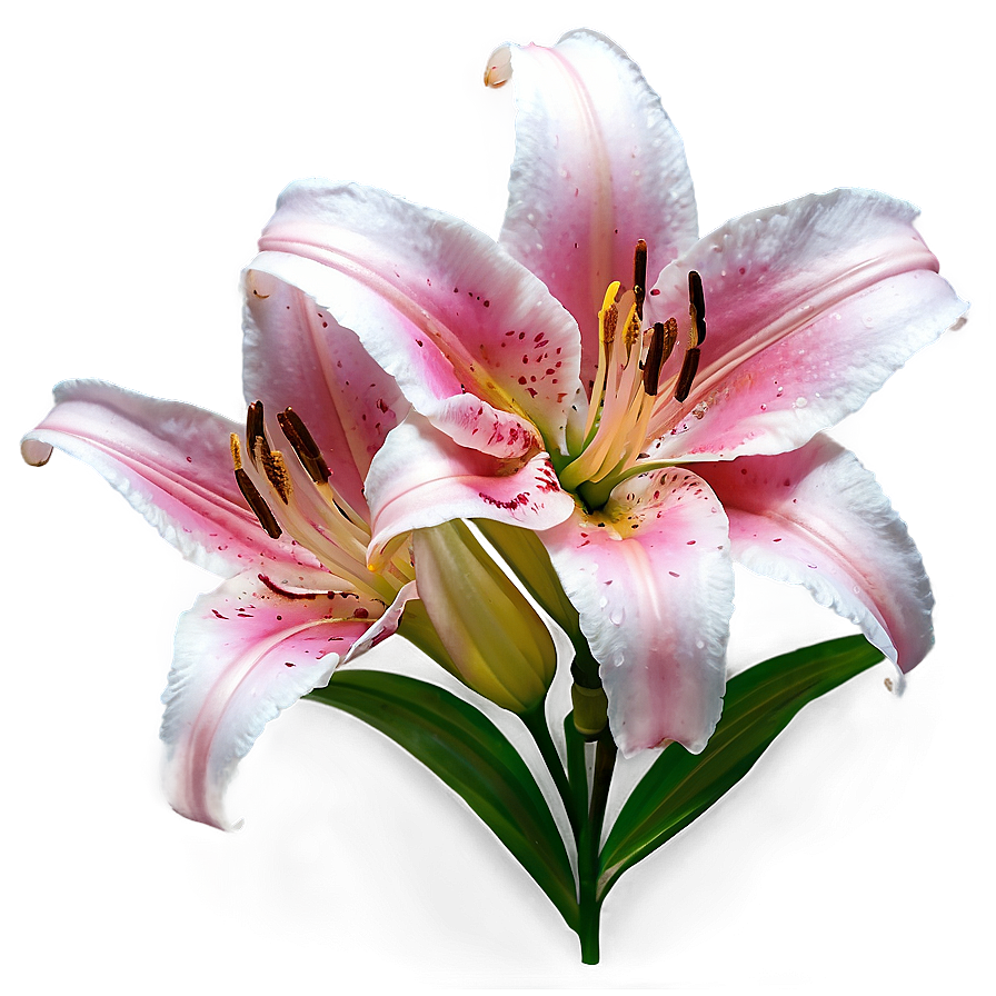 Pink Lily Flowers Png 54