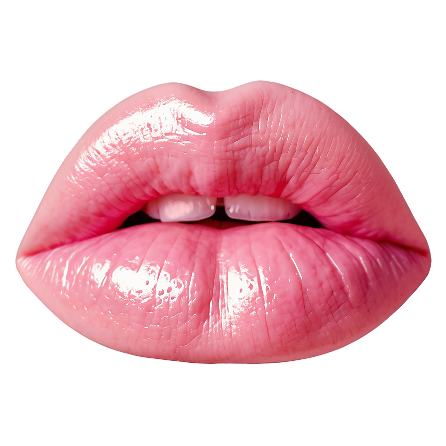 Pink Lips Making Pout Png 1