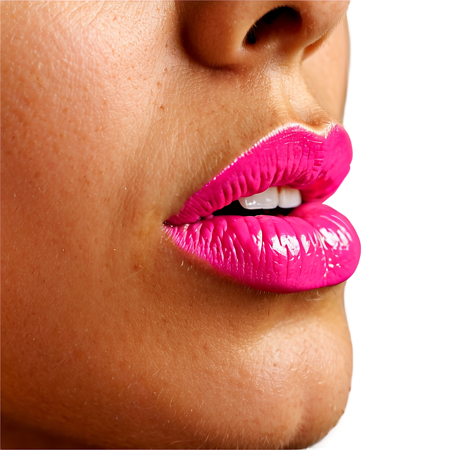 Pink Lips Side View Png Fpo41