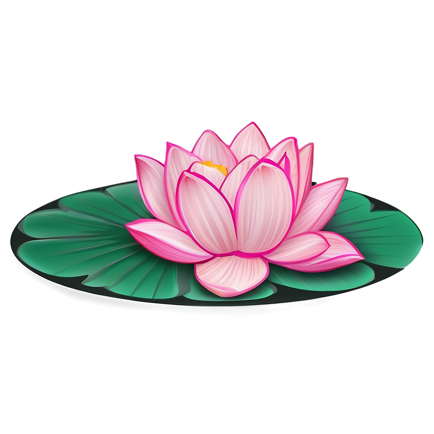 Pink Lotus Flower Png 9