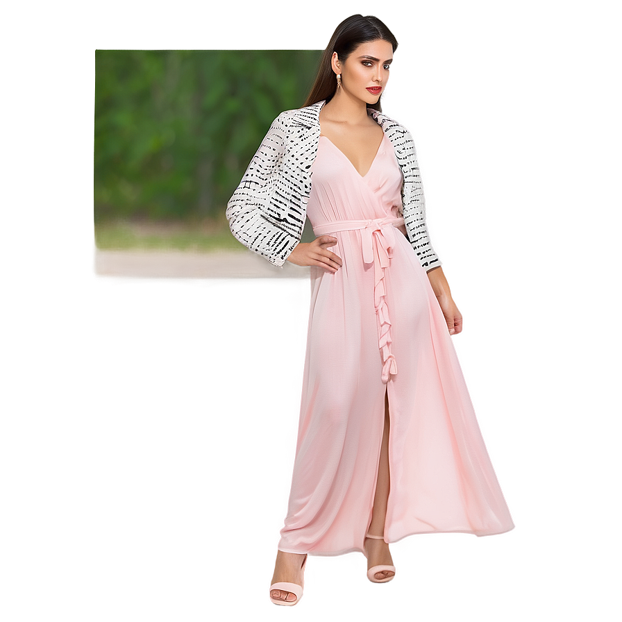 Pink Maxi Dress Png Ima