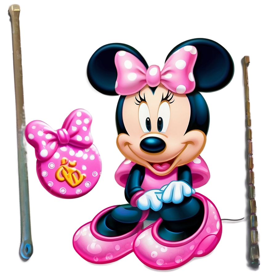 Pink Minnie Mouse Party Supplies Png 06212024