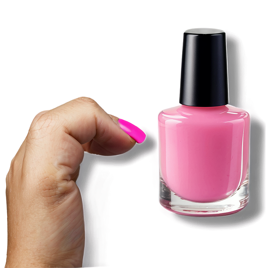 Pink Nail Polish Png Gxu