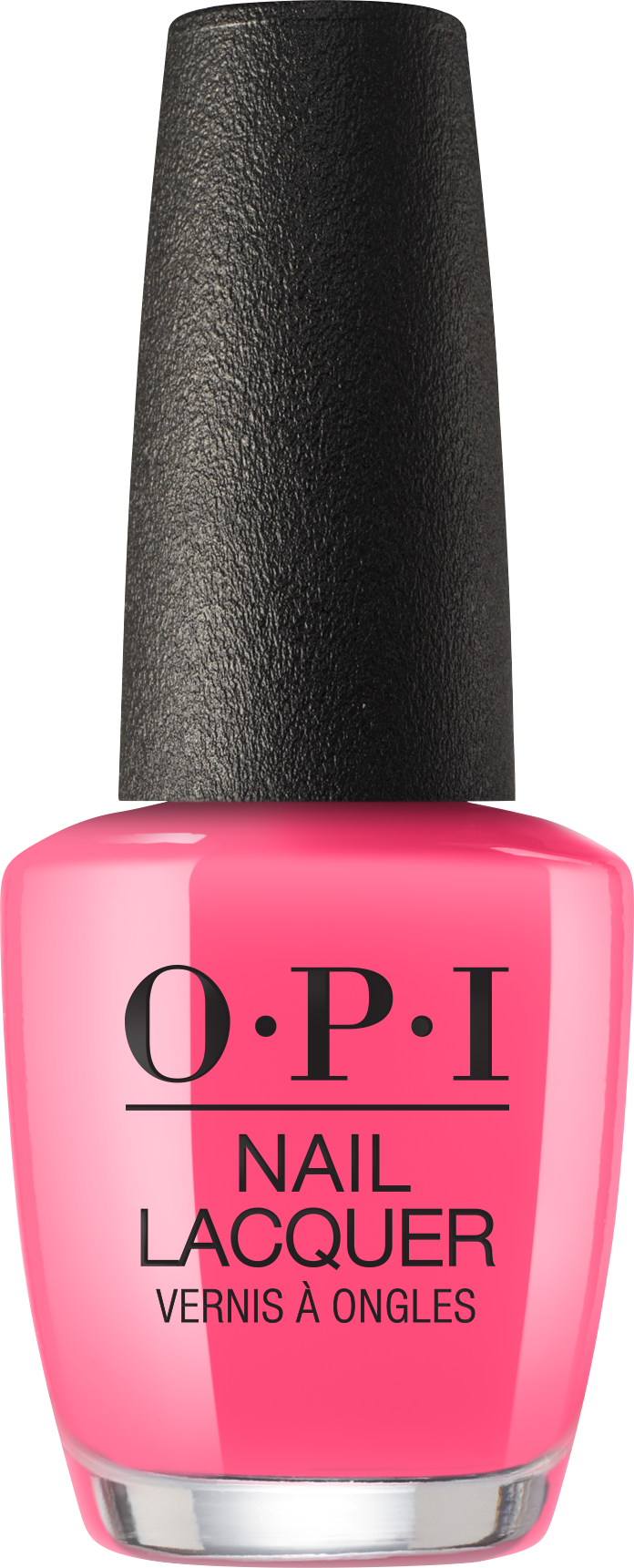 Pink O P I Nail Polish Bottle