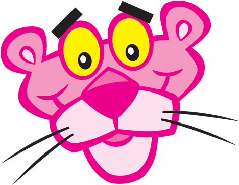 Pink Panther Cartoon Head