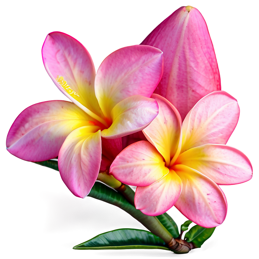 Pink Plumeria Png Hir