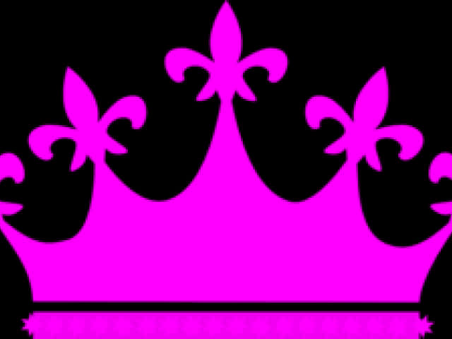 Pink Princess Crown Graphic