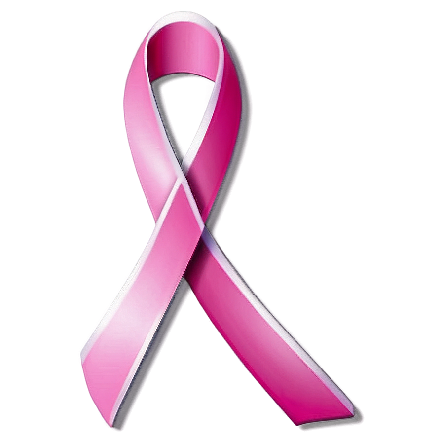 Pink Ribbon For Breast Cancer Awareness Png 06292024