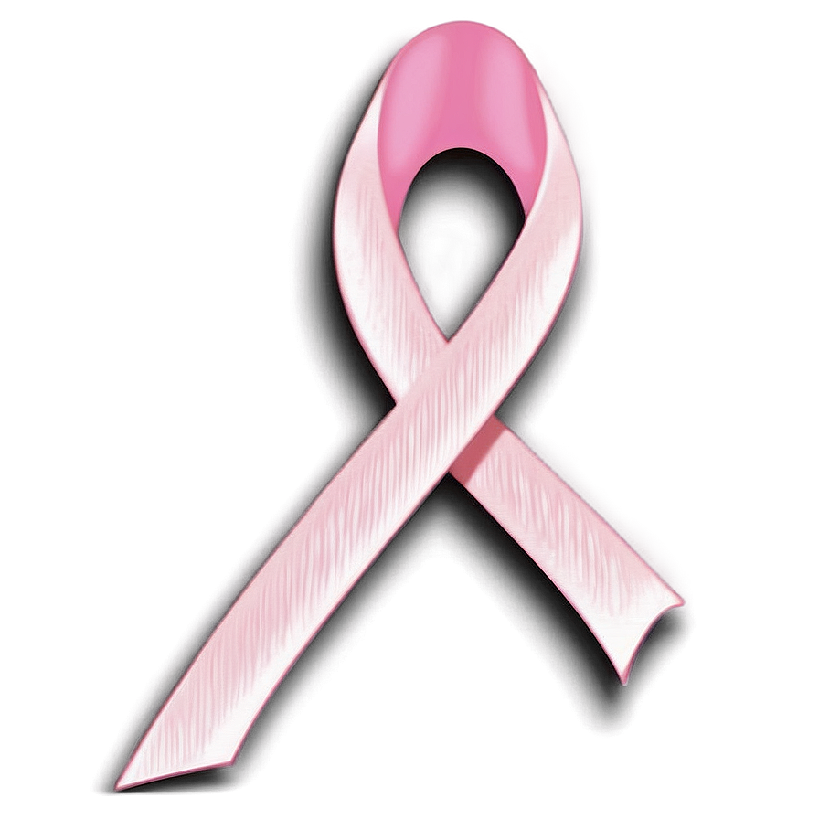 Pink Ribbon For Breast Cancer Awareness Png Fec16