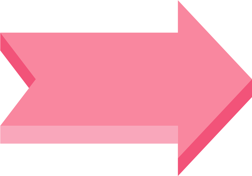 Pink Right Arrow Graphic