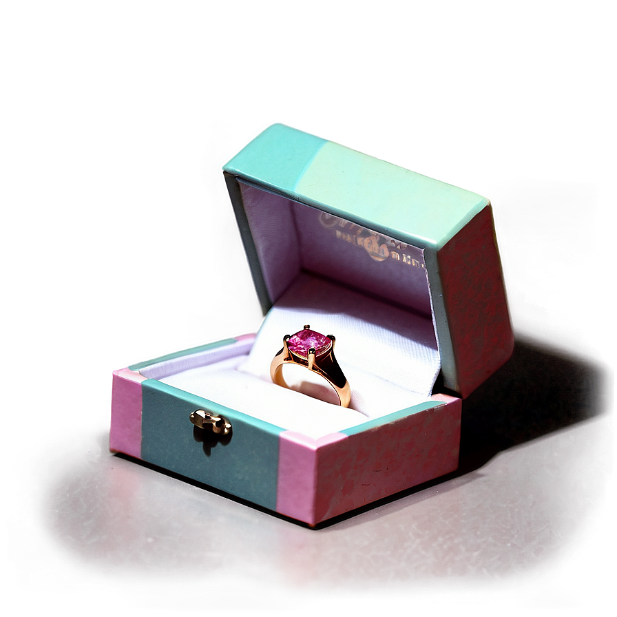 Pink Ring Box Png Gba