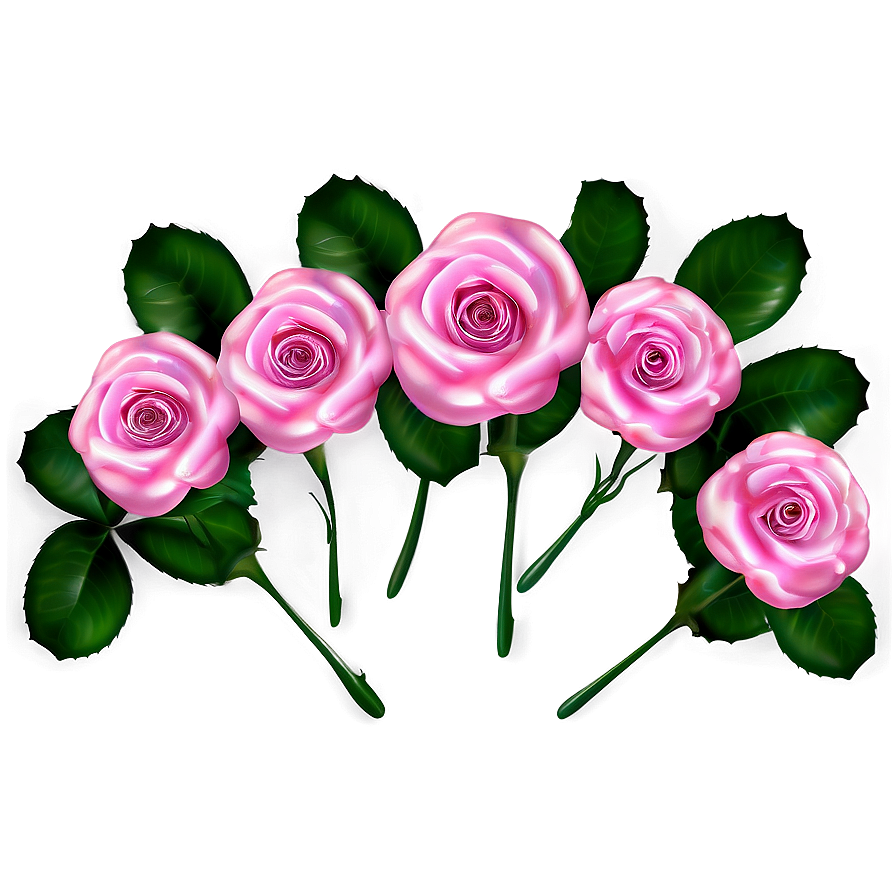 Pink Rose Decoration Png 05242024