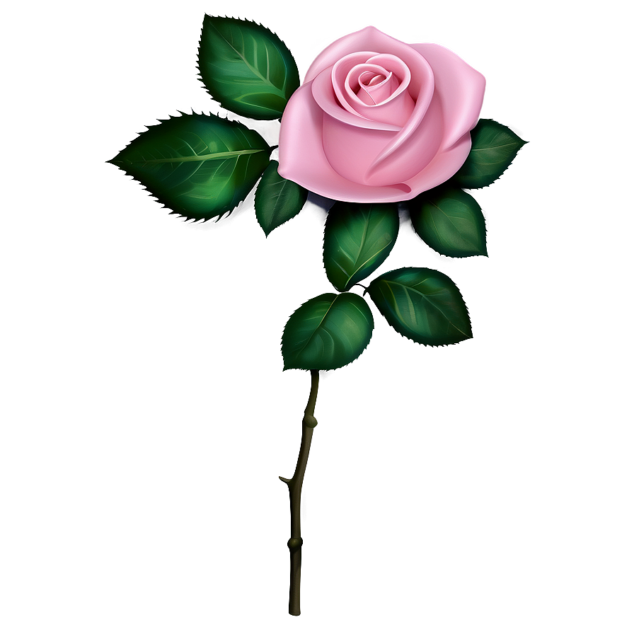 Pink Rose Decoration Png 05242024