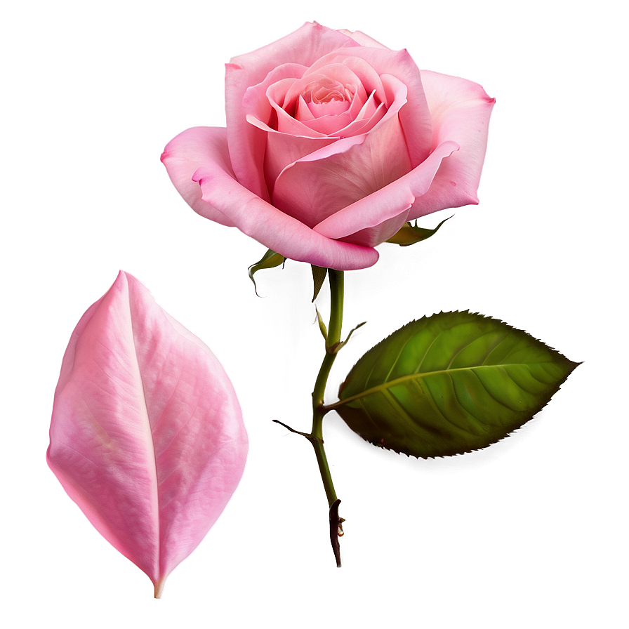 Pink Rose Petals Png 05062024