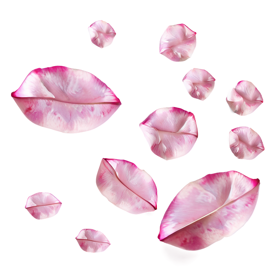 Pink Rose Petals Png 23