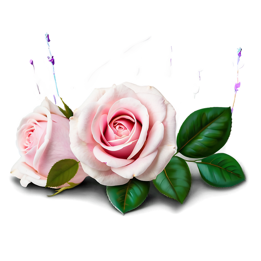 Pink Roses Celebration Png 6