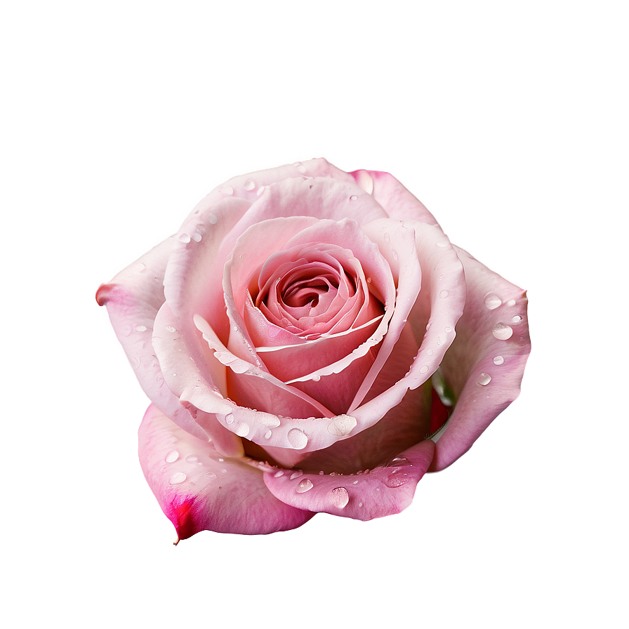 Pink Roses With Dew Drops Png Nqs19