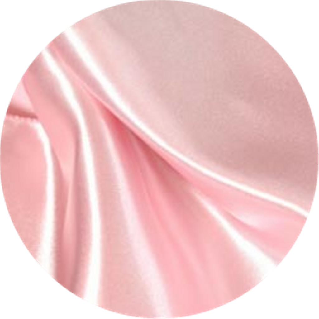 Pink Satin Fabric Circle Texture