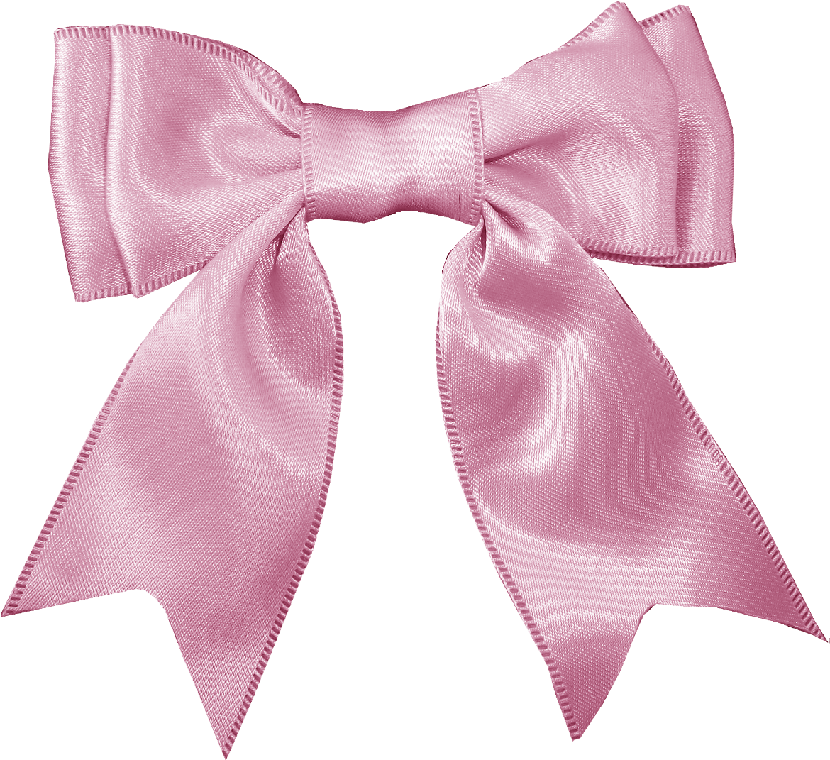 Pink Satin Ribbon Bow