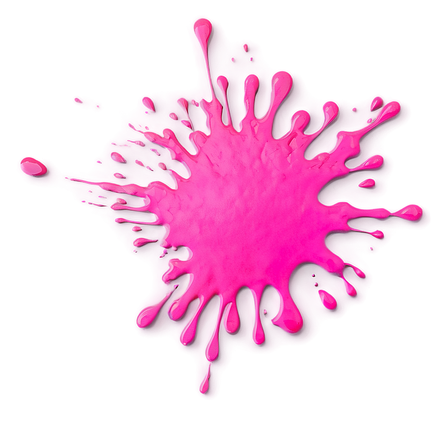 Pink Splat Png 47