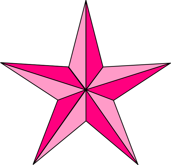 Pink Star Illustration