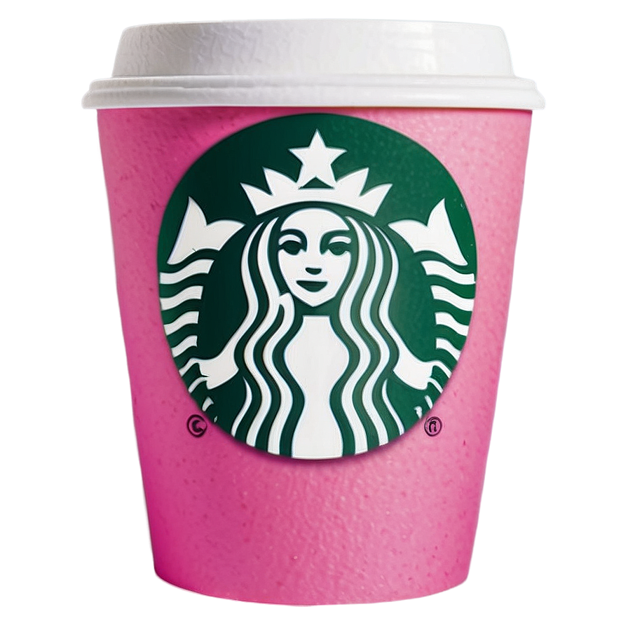 Pink Starbucks Cup Png Nsp42