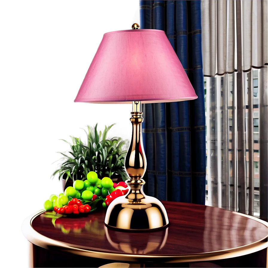 Pink Table Lamp Png Ufx